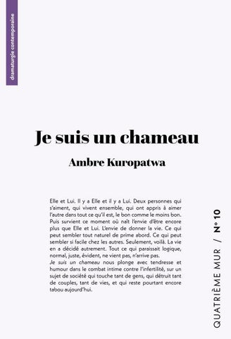 Je suis un chameau