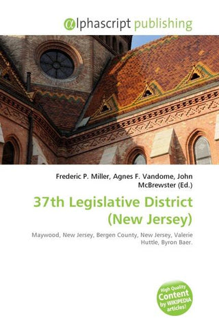 37th Legislative District (New Jersey)