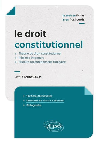Le droit constitutionnel en fiches et en flashcards