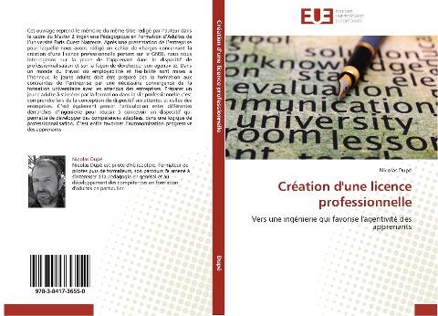 Création d'une licence professionnelle