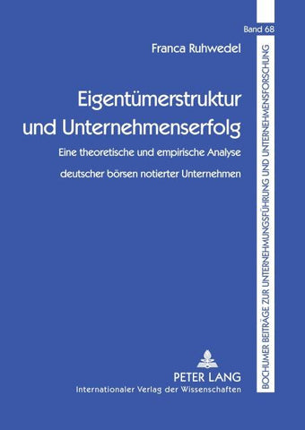 Eigentümerstruktur und Unternehmenserfolg