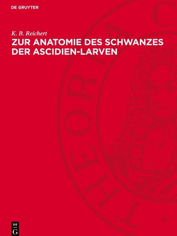 Zur Anatomie des Schwanzes der Ascidien-Larven