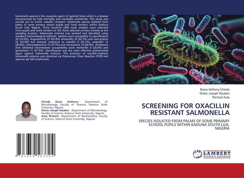 SCREENING FOR OXACILLIN RESISTANT SALMONELLA