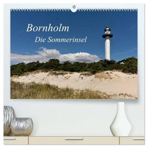 Bornholm - Die Sommerinsel (hochwertiger Premium Wandkalender 2026 DIN A2 quer), Kunstdruck in Hochglanz
