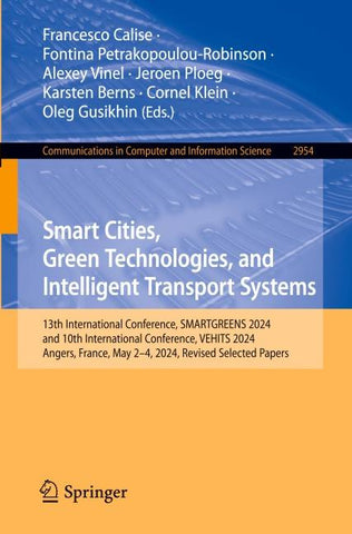 Smart Cities, Green Technologies, and Intelligent Transport Systems