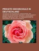 Private Hochschule in Deutschland