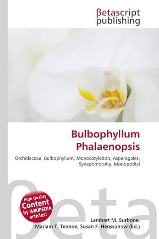 Bulbophyllum Phalaenopsis