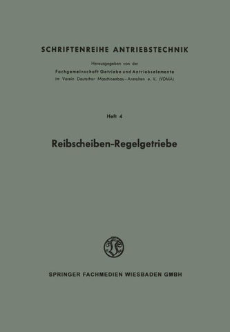 Reibscheiben-Regelgetriebe