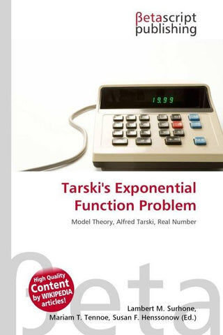 Tarski's Exponential Function Problem