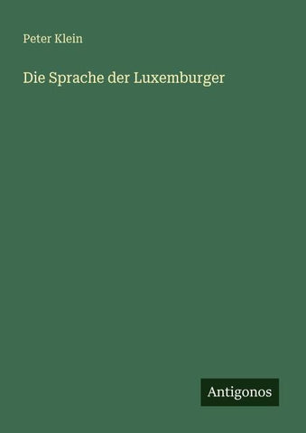 Die Sprache der Luxemburger