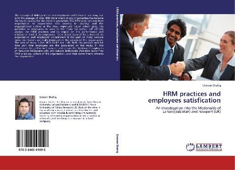 HRM practices and employees satisfication