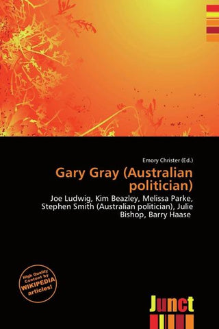 Gary Gray (Australian politician)