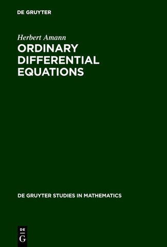 Ordinary Differential Equations