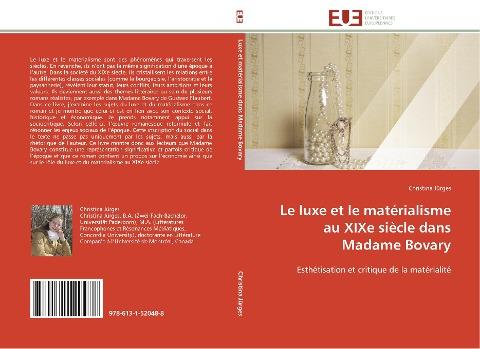 Le luxe et le matérialisme au XIXe siècle dans Madame Bovary