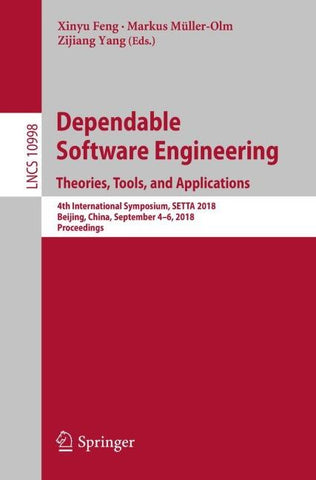 Dependable Software Engineering. Theories, Tools, and Applications