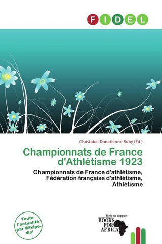 Championnats de France d'Athlétisme 1923