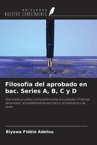 Filosofía del aprobado en bac. Series A, B, C y D