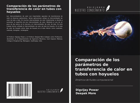 Comparación de los parámetros de transferencia de calor en tubos con hoyuelos