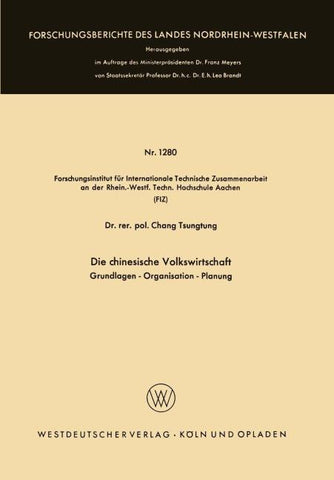 Die chinesische Volkswirtschaft