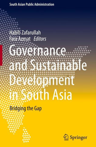 Governance and Sustainable Development in South Asia