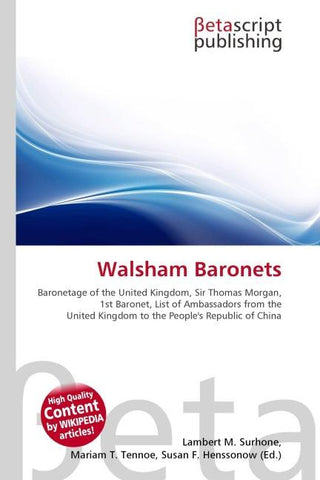 Walsham Baronets