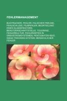 Fehlermanagement