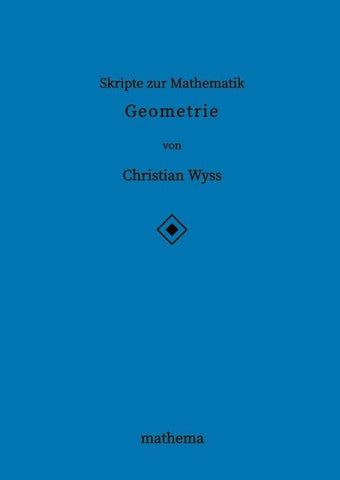 Skripte zur Mathematik - Geometrie