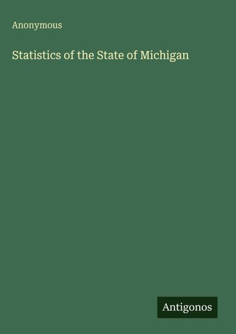Statistics of the State of Michigan