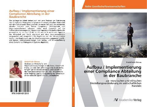 Aufbau / Implementierung einer Compliance Abteilung in der Baubranche