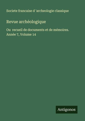 Revue archéologique