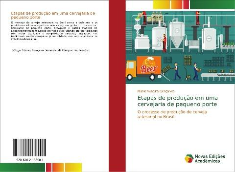 Etapas de produção em uma cervejaria de pequeno porte