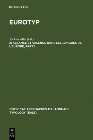 Actance et Valence dans les Langues de l'Europe