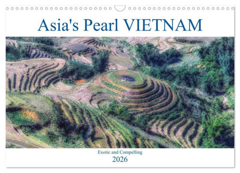 Asia's Pearl Vietnam (Wall Calendar 2026 DIN A3 landscape), CALVENDO 12 Month Wall Calendar
