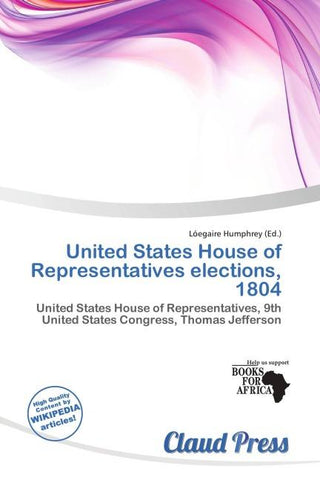 United States House of Representatives elections, 1804