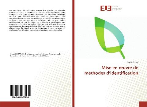 Mise en ¿uvre de méthodes d'identification