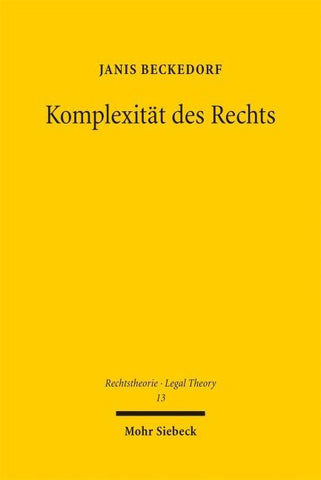 Komplexität des Rechts