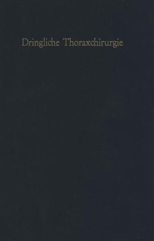 Dringliche Thoraxchirurgie