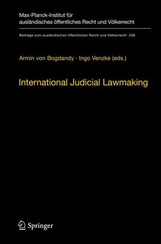 International Judicial Lawmaking