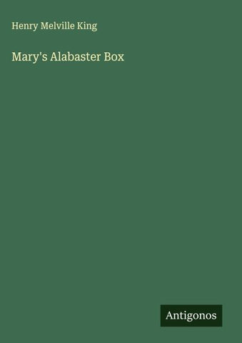 Mary's Alabaster Box