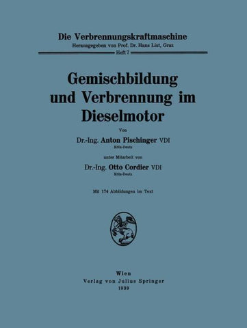 Gemischbildung und Verbrennung im Dieselmotor