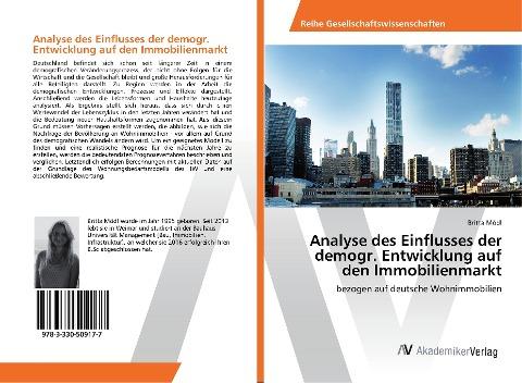 Analyse des Einflusses der demogr. Entwicklung auf den Immobilienmarkt