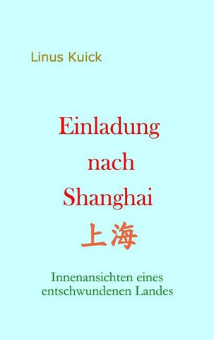 Einladung nach Shanghai