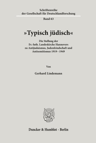 "Typisch jüdisch".