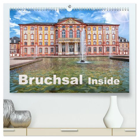 Bruchsal Inside (hochwertiger Premium Wandkalender 2026 DIN A2 quer), Kunstdruck in Hochglanz