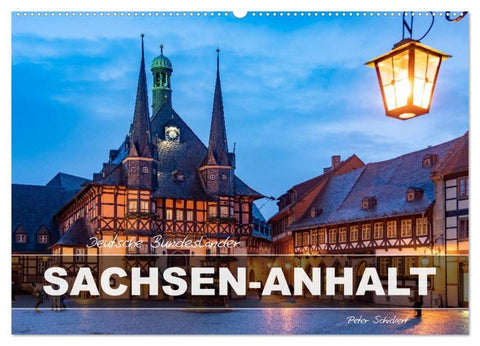 Deutsche Bundesländer - Sachsen-Anhalt (Wandkalender 2026 DIN A2 quer), CALVENDO Monatskalender