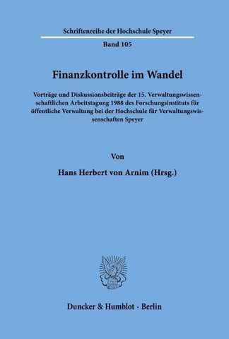 Finanzkontrolle im Wandel.