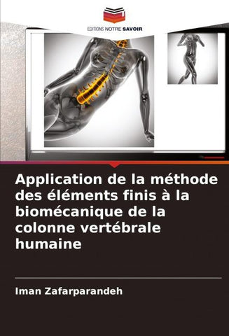 Application de la méthode des éléments finis à la biomécanique de la colonne vertébrale humaine