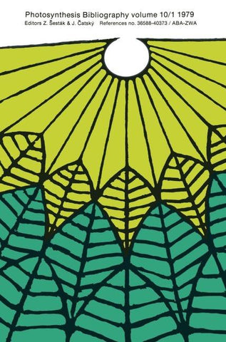 Photosynthesis Bibliography Volume 10/1 1979