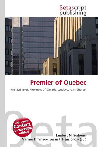 Premier of Quebec