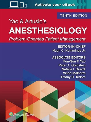 Yao & Artusio's Anesthesiology